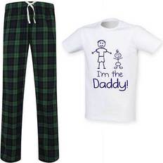 Elastane/Lycra/Spandex - Men Pyjamas 60 Second Makeover second makeover limited mens i'm the daddy tartan trouser pyjama set family
