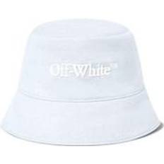 Off-White Hats Off-White Vissershoed Met Borduurwerk - Blauw