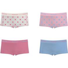 Roze Herenondergoed Pieces 4-Pack Dames Shorts - Roze