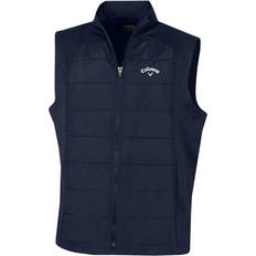 Callaway Outerwear Callaway XL, Peacoat Golf Mens Full Zip Puffer Stretch Sleeveless Gilet