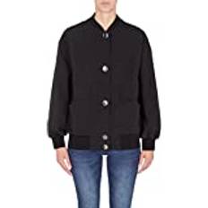 Armani Exchange Unisex Jackets Armani Exchange Unisex Sustainable, Cross Gender, Round Metal Buttons Jacket, Schwarz