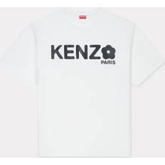 Kenzo Herre T-shirts Kenzo 'Boke Flower 2.0' Oversized T-shirt White Mens