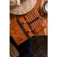 muud carita e one beautiful small leather bag color whisky