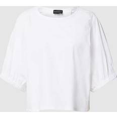 Emporio Armani White Blouses Emporio Armani Bluse weiss