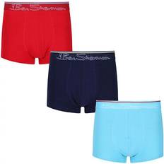 Ben Sherman Underwear Ben Sherman boxers pack carlos trunks solid colourways cotton stretch