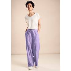 Femme - Violet Jeans Street One Pantalon taille haute - Violet