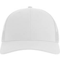 Recycled Fabric Caps Atlantis One Size, White Unisex Adult Bryce Panel Trucker Cap