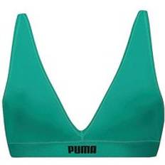 Natural - Sportswear Garment Underwear Puma Padded Triangle Sports Bra Natural