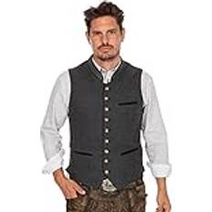 Stockerpoint Herren vest sirius Trachtenweste, Grau Grau-tanne Grau-tanne