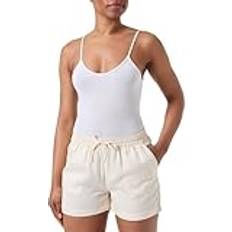 Beige - Denim Shorts Only Damen Onlpema Life Lyocell DNM Noos Jeansshorts, Beige