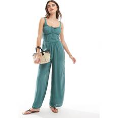 Hollister Co. Jumpsuits & Overalls Hollister Co. Grøn jumpsuit med romantisk