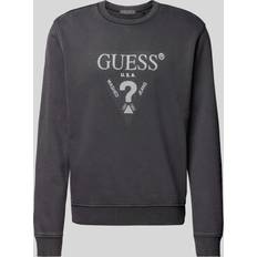 Guess Hombre Ropa Guess Sudadera - Negro Moteado/Blanco