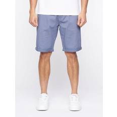 W34 Shorts Crosshatch Sinwood Chino Shorts Pale Blue Pale Blue