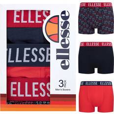 Ellesse Men Underwear Ellesse Mens Boxer Trunks Short Pack Stretch Cotton