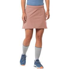 Byxkjolar - Rosa Jack Wolfskin Hiking Alpine Skort Kjol Dam - Rosa