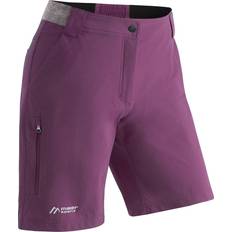 Outdoor Shorts - Purple Maier Sports Norit W Purple Regular Woman