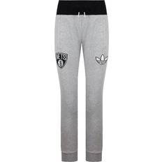 Canvas Trousers adidas 10 Adults' Womens Brooklyn Nets Track Pants Grey Joggers D85140