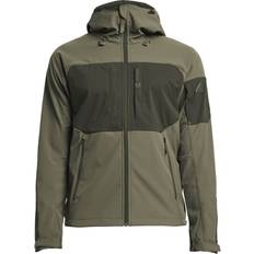 Tenson Himalaya Softshell Jacket M, Olive, Vattentät softshelljacka med fleecefoder skapad för friluftsaktiviteter tillsammans med gott sällskap!