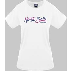 One Size - Women T-shirts North Sails Womenss short sleeve t-shirt 9024310 White