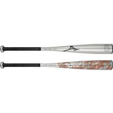 Baseball Mizuno Youth Hot Metal Big Barrel USA Baseball Bat -5 Grey/Orange Youth Bats