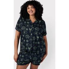 Florals - Women Pyjamas Chelsea Peers Curve Tropical Holiday Short Pyjamas