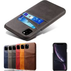 Iphone 11 Pro Korttikotelo Tumman Ruskea