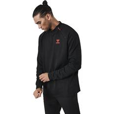 Hummel Mies Neuleet Hummel Half Zip Sweat - Black