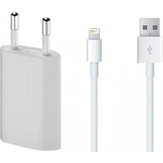 USB-adapter lightning-kabel Laddare för Apple iPhone