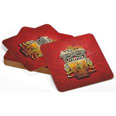 Plast Glasbrikker Coasters Liverpool Glasbrik 4stk