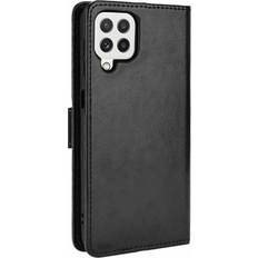 Samsung A22 PL Nboksfodral Magnet Rvelon Svart Black