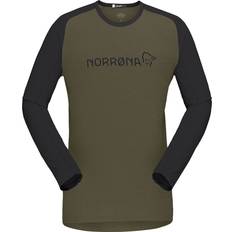 Norrøna Mies Paidat Norrøna Fjørå Equaliser Lightweight Long Sleeve - Olive Night