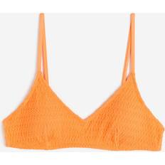 Oransje Bikinier H&M Dame Oransje Vattert bikinitopp