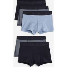 H&M Underbukser H&M Herre Blå 5-pack short trunks