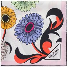 Prada Scarfs Prada Silk Daisies Scarf white One