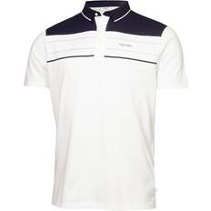 Calvin Klein White Polo Shirts Calvin Klein Eagle Polo Shirt White White