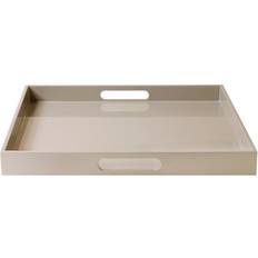 Mojoo Lux Lacquer Tray W/Handle 40x40x4 cm Serveringsbakke
