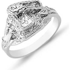 Children Rings Jewelco London silver childs saddle ring saddle ring