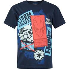 Star Wars T-shirts Star Wars 9-10 Short Sleeved T-Shirt Boys Blue