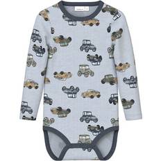 Name It Pojkar Bodys Name It Gray Dawn Wang Body - Grå