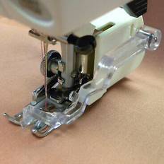 Sewing Machines Janome convertible even feed foot with two quilting guide