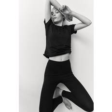 Leggings H&M Dame Sort 2-pack trikotleggings