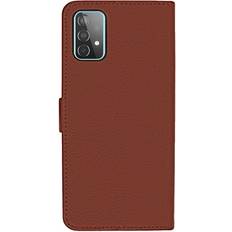 G-SP Samsung Galaxy A52 5G Plånboksfodral med Stativ Brun Brun