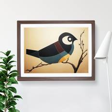 ClassicLiving Dreamlike Bird Picture Graphic Framed Art