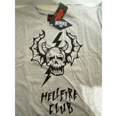 Heroes Inc Hellfire Club Stranger Things T-Shirt White