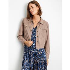 IN FRONT Stylish Jacket Blazer - Brown