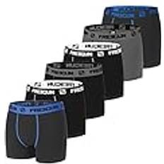 Freegun Men's Solid FG/SOL/AM/1/PK6 Underwear, P, Pack of 6