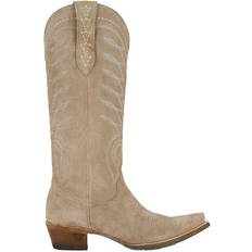 Lane Women's Squash Blossom Western Boots Suede