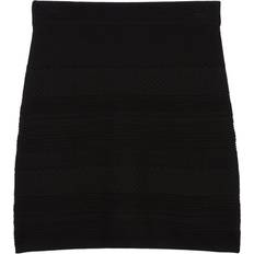 Lace Skirts The Kooples Knitted Mini Skirt black