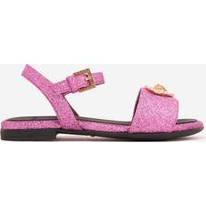 Versace Girls Medusa Heart Sandals in Pink EU 12