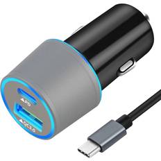 Mobile Phone Accessories Fast usb c car charger,compatible with google pixel 7/7 pro/6/6a/6 pro/5a/5/4a/4 Gray All information is detailed in the description